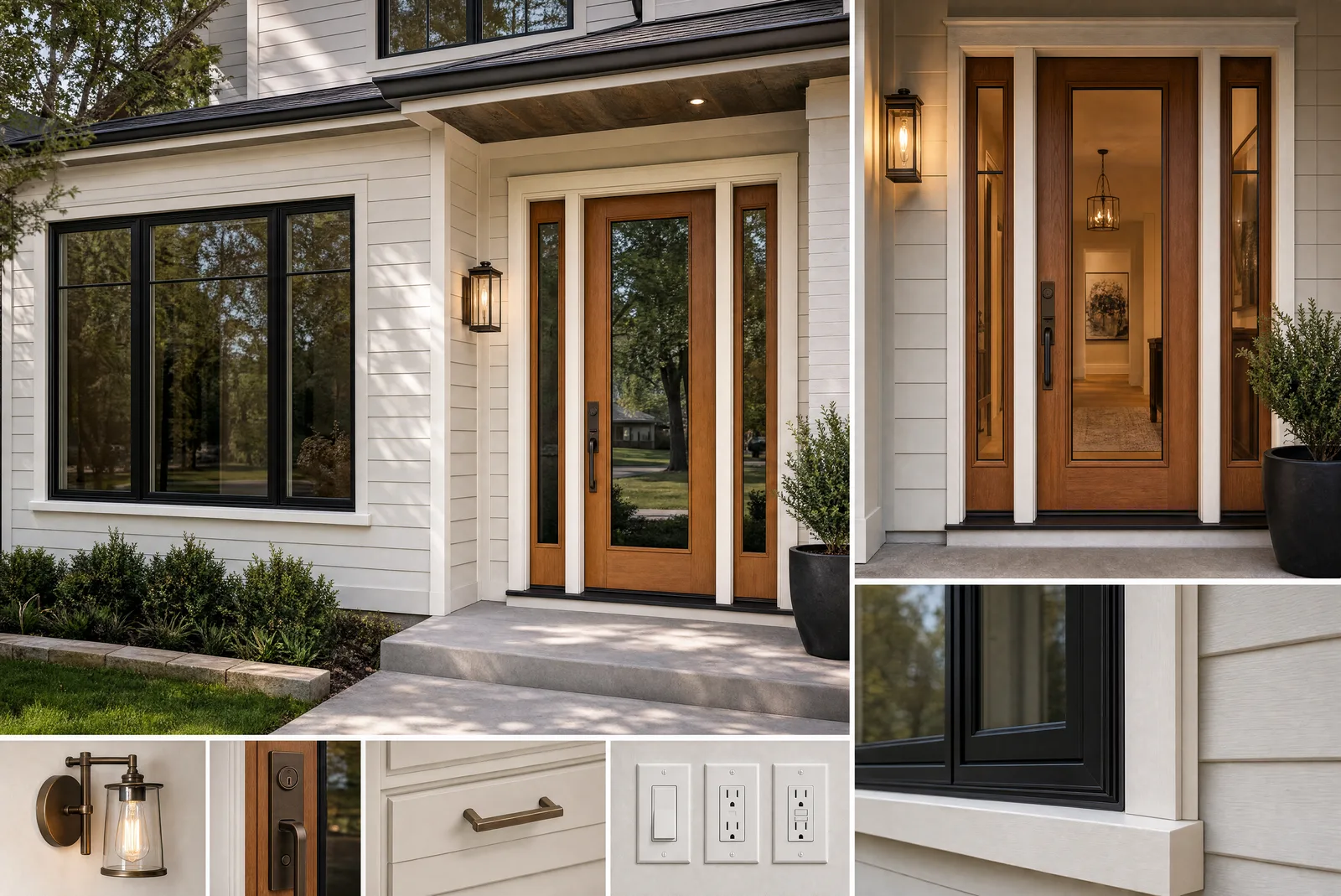 Reviewed window and entry-door envelope concept board