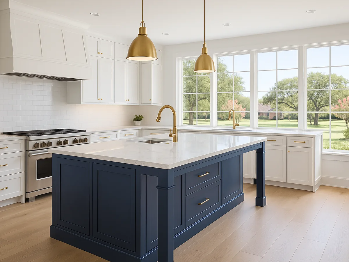 Modern farmhouse kitchen
