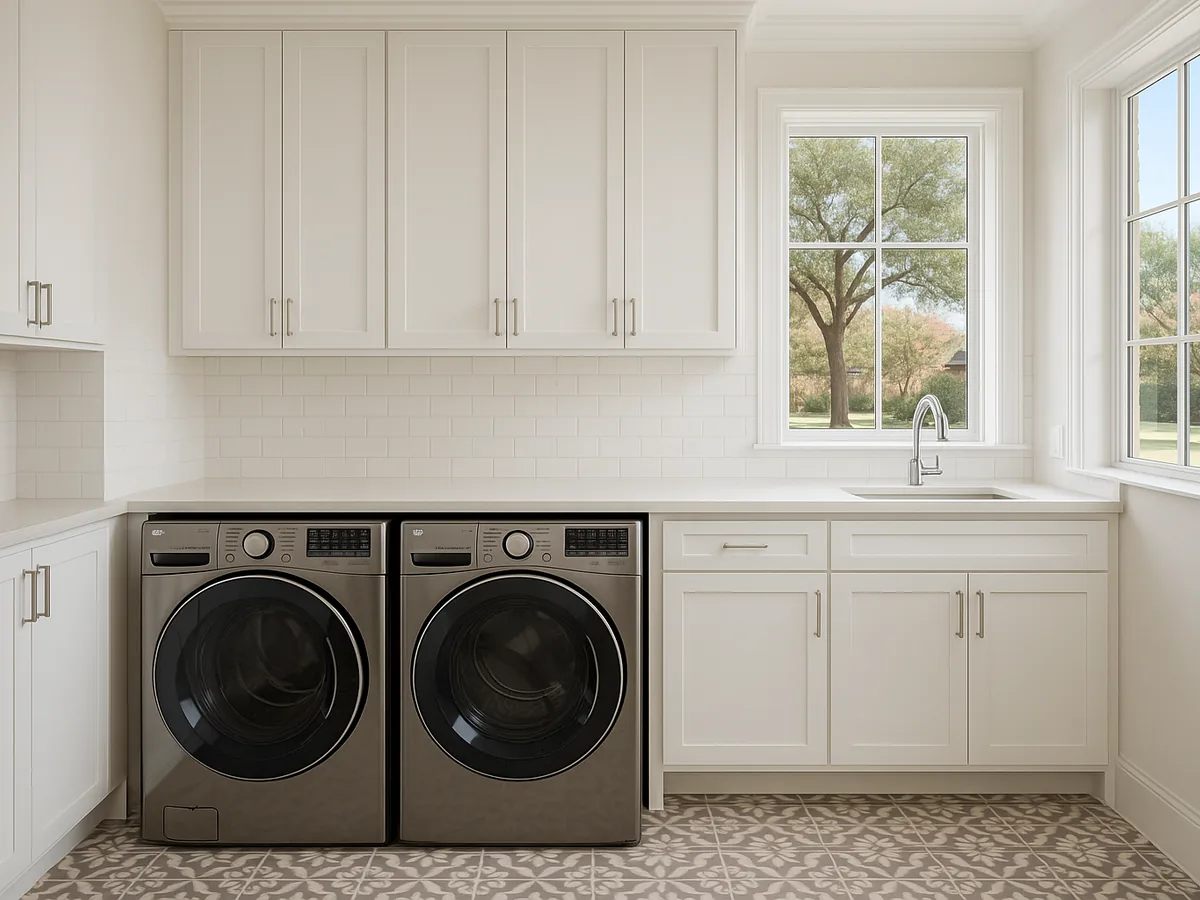 Luxury laundry room