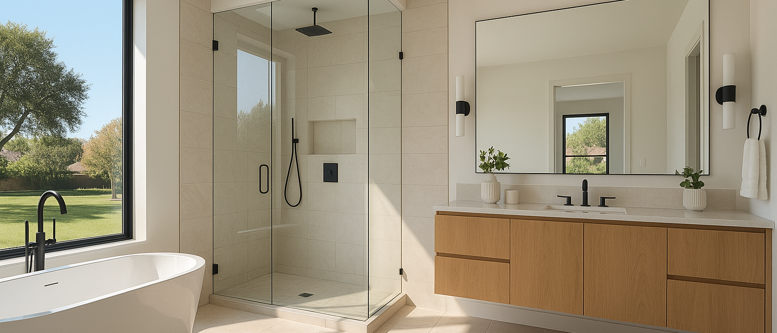 Primary bathroom retreat remodel in DFW