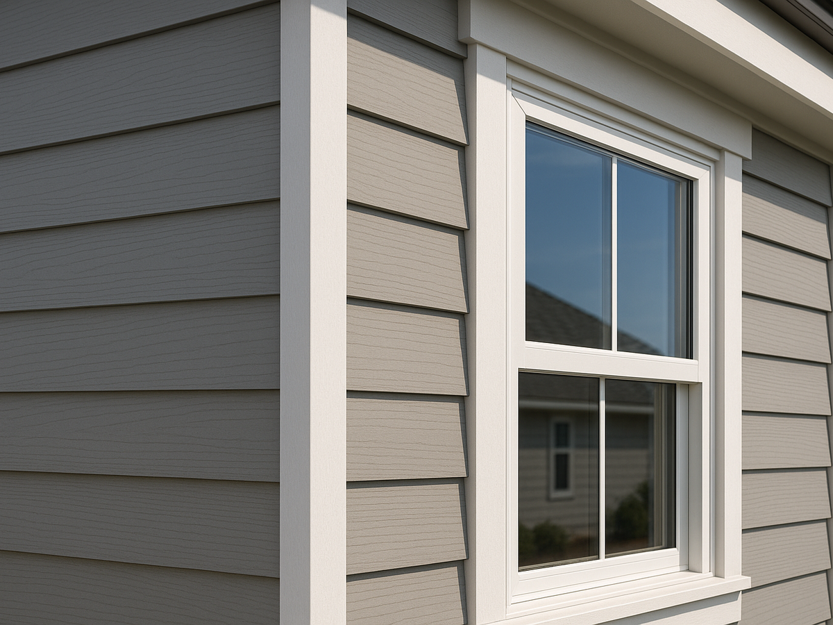 Siding and trim detail